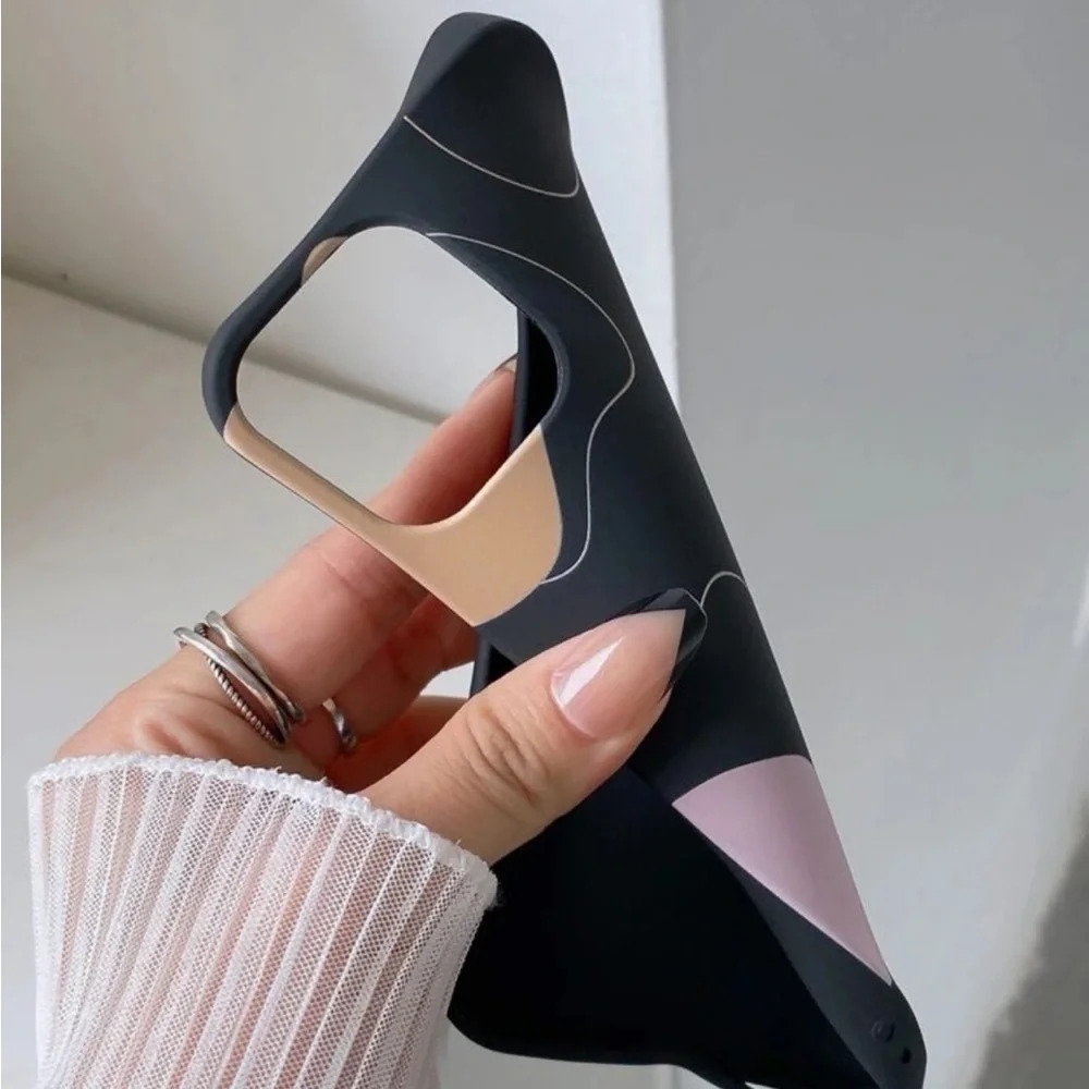 ⚠️Clearance iPhone 11/Pro Max Color Block Phone Case - Picture 2 of 4